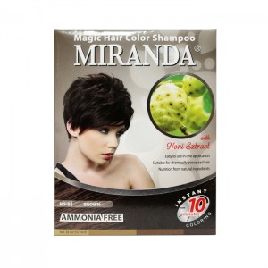 Magic Hair Color Shampoo Brown 30ml