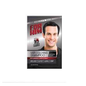 For Him Hair Coloring Shampoo Natural Black- 30ml