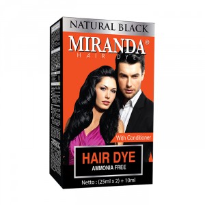 Natural Black Hair Dye - 25ml