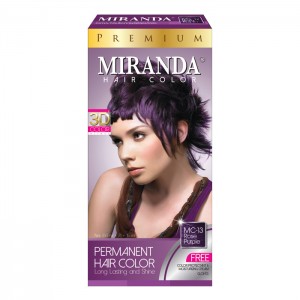 Hair Color Premium Rose Purple - 60ml